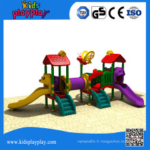 Équipement extérieur commercial de terrain de jeu de parc d&#39;attractions de Kidsplayplay pour des enfants